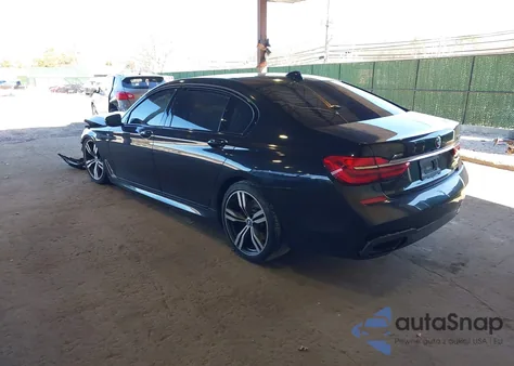 2016 BMW 750I xDrive из США, поврежденный, VIN WBA7F2C50GG420565